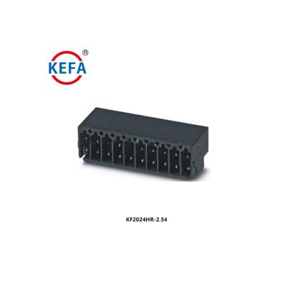 China PPA-GF KEFA KF2024HR-2.54 150V 3A 2.54mm 28H 2 PCB Block Terminal Connector for sale