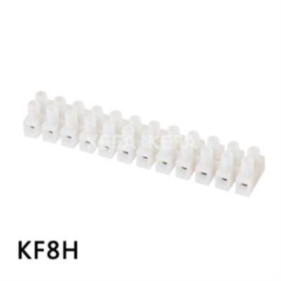 China Pure copper plastic terminal strip connector TB electrical terminal KF8H 10H 12H for sale