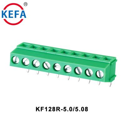 China PA66plastic PCB terminal block spring connector KF128R-5.0/5.08mm 20 Amp 508mm for sale