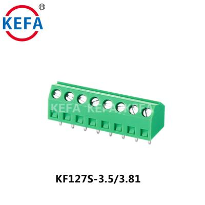 China PA66plastic KF-127S - 3.5 - 3.81mm Multifunctional PCB Terminal Block Water Proof Use for sale