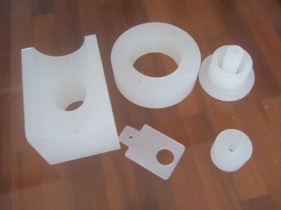 China OEM White Plastic CNC Machined Parts With ISO9001 Certificated for sale