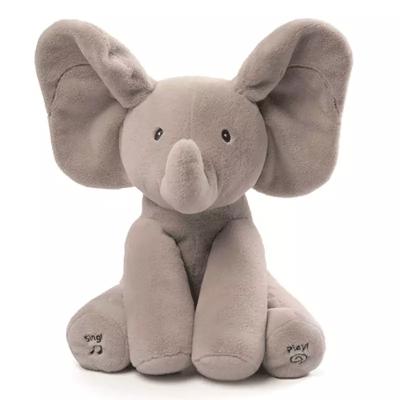 China Cheap Design Super Soft Custom Shape Soft Size Hot Selling Best Cuddly Animals Stuffed Elephant Plush Toy for sale