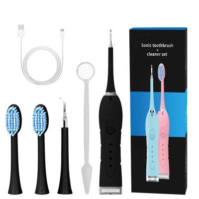 China New Effectively Sale Tooth Flosser Cleaning Tooth Cleaner Household Water Tooth Cleaner Cheap Dental Hot Electric Acoustic Ultrasound Tooth Cleaner for sale