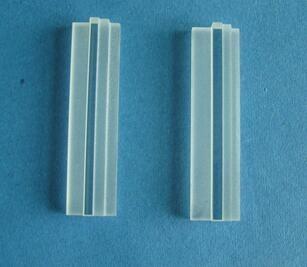 China high quality polished transparent quartz glass layer rod for Bonder M/C  quartz layer strip for sale