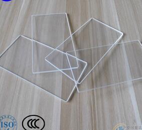 China very long length 575x165x3mm transparent quartz glass plate quartz window for sale