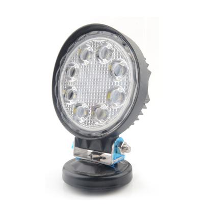 China 24W Led Work Light Car Truck Round Led Work Light 360 Degree Led Work Light PL24R for sale