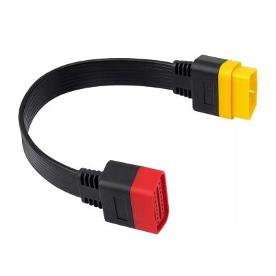 China Multi-Car Brands Launch X431 OBD Extension Cable For Launch X431 V/V+/PRO/PRO 3 Extension Connector Cable ThinkDiag 16-PIN OBD2 for sale