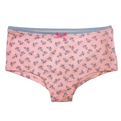 China Lovely Children Underwear Kids Boxer Little Girls Panties Cotton Breathable Custom Printing Short Underwear for sale