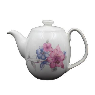 China 2019 viable new bone china teapot for tea and coffee new design for sale