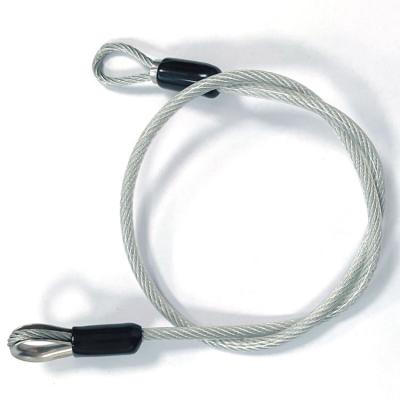 China Rope Stainless Steel Cable Slings Lighting Accessories Hanging Wire Rope 4mm 1x19 for sale