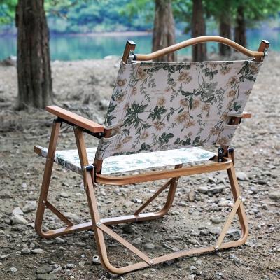 China 2021 eco-friendly outdoor wooden chair for camping, finishing for sale