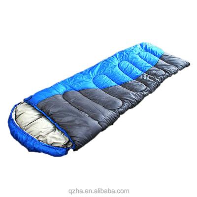 China Easy To Carry Waterproof 100% Polyester Fabric Camping Sleeping Bag for sale