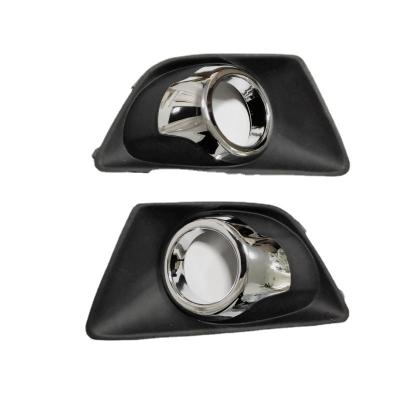 China As Lamp Shown Hood For Ford Ecosport 2013 2014 2015 Car Fog Light Covers With Chrome Decoration for sale