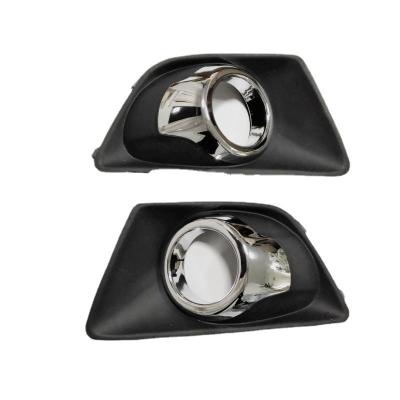 China Fog Light Hood Lamp Hood For Ford Ecosport 2013 2014 2015 Car Fog Light Covers With Chrome Decoration for sale