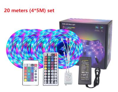 China Residential Hot Sales 16 Million Keys Music LED Strip Light Remote Waterproof Smart Dancing IP65 IP65 Led Strip Light for sale