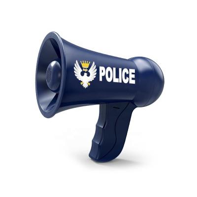 China Plastic Dress Up America Pretend Play Police Officer's Megaphone with Siren Sound for Kids for sale