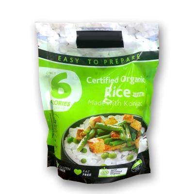 China Instant Konjac Rice Shirataki Miracle Halal Rice Shirataki for sale