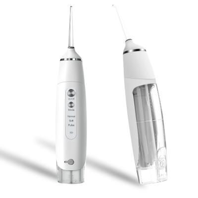 China Jet Floss Smart Water Flosser sem corda IPX7 140ml impermeável com pontas dos PP à venda