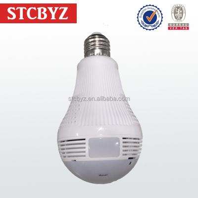 China 960P night vision 360 degree light bulb wifi hidden camera for sale