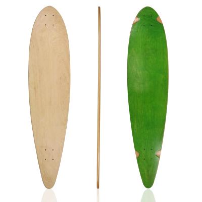 China Youth 40inch Empty Skateboard Fish Board Deck Russia Maple Cruiser Skate Board Decks for sale