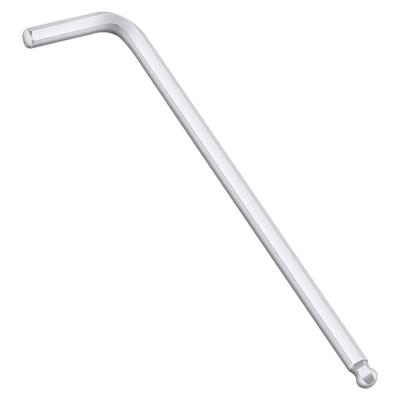 China High Quality Silver White Metric Long 1.5mm-32mm L Hex Nickel Plated Carbon Steel Allen Wrench Various Sizes for sale