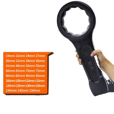 China Carbon Steel Tap On Ring Slogging Wrench Spanner for sale