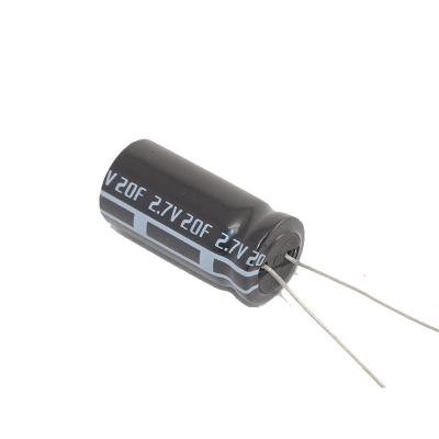 China New and Original Standard Super Capacitor 2.7V 1.0F 2.7V1F Ultra Capacitor Size 8*13mm for sale