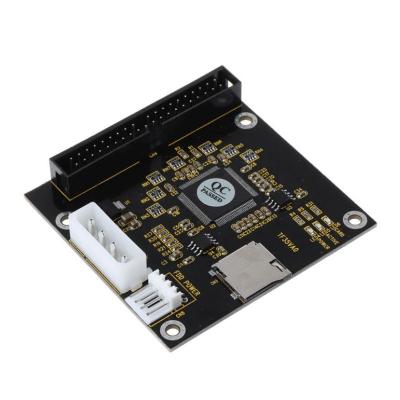 China Plastic SD TF ide Memory Card 3.5 40 Pin Male IDE Converter High Speed ​​Hard Disk Drive Adapter for sale