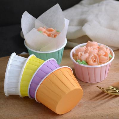 China Disposable Party Muffin Cupcake Liners Paper Cupcake Paper Cups For Handmade Bake Food Baking Paper Cup for sale