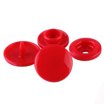 China Factory price nickel free plastic snap fastener around plastic snap button for garment for sale