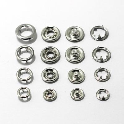 China Nickel Free Custom Design Fashion High Quality Rubber Ring Snap Fasteners Coat Button for sale