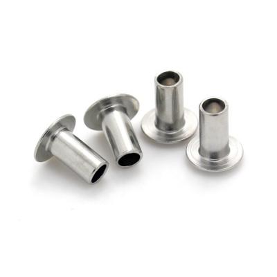 China Industry Wholesale Custom Steel Rivets Semi Tubular Metal Rivet Reaches For Furniture for sale