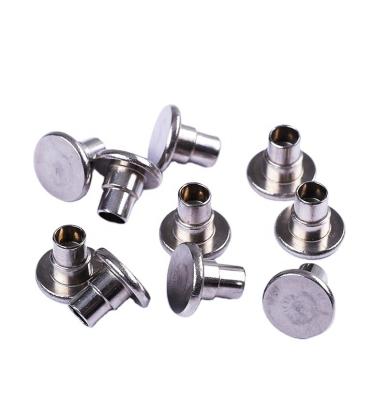 China Industry hot sale high quality manufacturers direct semi aluminum round head solid rivets for sale