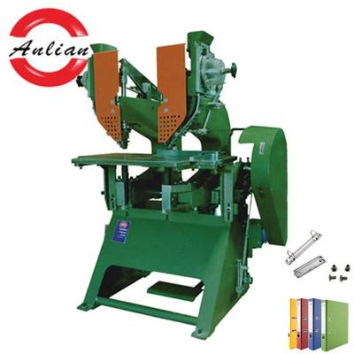 China Designed for 2 - holes riveting at the same time. Head distance adjustable. Eyelet Hole Punching Machine Aluminum Profile Eyelet Press Machine for sale