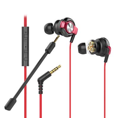 China Factory Price Best In-Ear Manufacturer Wired Triple Driver Gaming Earphones For Media Player Mobile Portable Smart Phone for sale