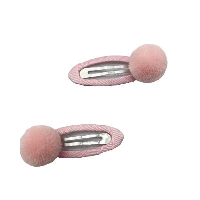 China Wholesale Cute Ball Pin Cute Hair Accessories Children Hair Accessories Factory Factory Fashion Colorful Hair Clip for sale