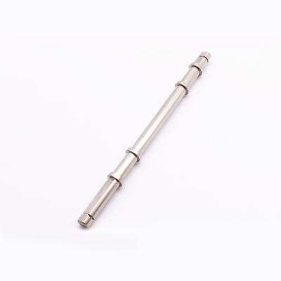 China Structure Aluminum Flexible Cylinder Shaped Custom CNC Machined Stainless Steel Long Shaft for sale