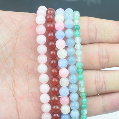 China Wholesale price natural color agate stone bracelet PEARL NECKLACE carneliane jewelry HANDMADE gem for sale