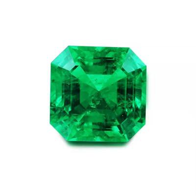 China Emerald Gemstone Lab Grown Loose Synthetic Classic Emerald Gemstone Factory Price Synthetic Synthetic Emerald Gemstone for sale