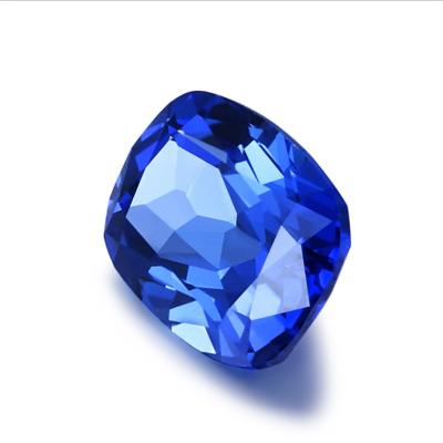 China Classic Lab Developed Blue Stone Sapphire For Ring Synthetic Sapphire Popular Oval Synthetic Gemstone Sapphire for sale