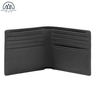 China FRID Slim RFID Card Holder Genuine Leather Wallet For Men for sale