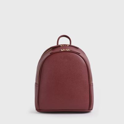 China Other OEM ODM Classic Wholesale Design Nice Durable Genuine Leather Business Travel Backpack For Women for sale