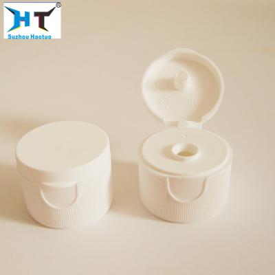 China Non spill white plastic flip top cap 28 410 made in china for sale