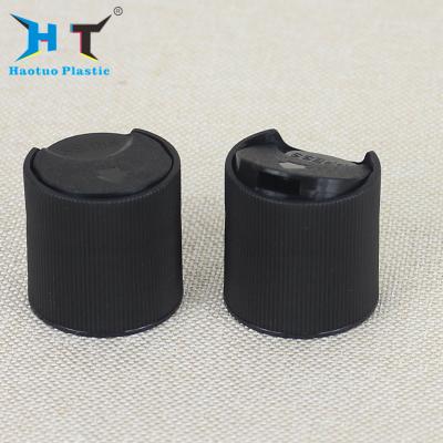 China Non Spill Different Color PP 24/410 Plastic Screw Press Disc Bottle Top Cap for sale