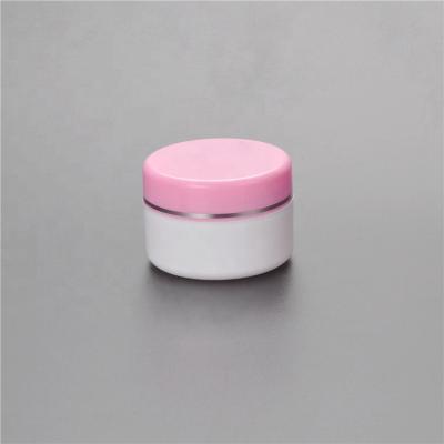 China Cosmetic Packaging 50ml PP Plastic Cosmetic Cream Jar With Lid for sale