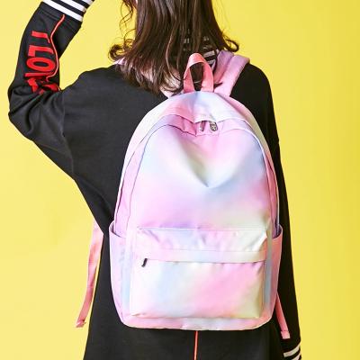 China China new design waterproof rainbow backpack bags school backpack for school girls for sale