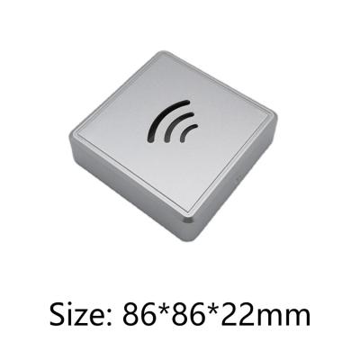 China Use Electric ABS Plastic Access Control Card and RFID Reader Enclosure Custom Plastic Electronic Housing 86*86*22mm for sale