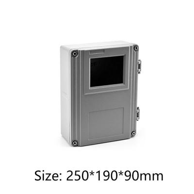 China Install PCB Board Electrical Metal Box Die Cast Aluminum Extrusion Enclosure Box Manufacturing Housing PCB 250*190*90mm for sale