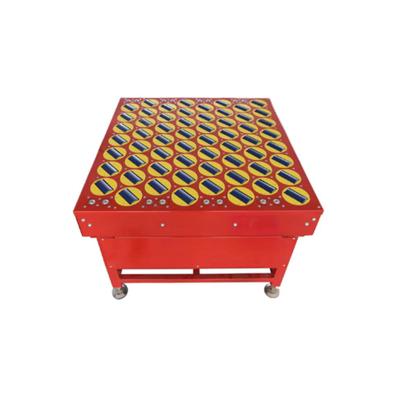 China Heavy Duty Oil Skid 0.2kg-100kg Load Bearing Plastic Wheel Sorter Conveyor for sale