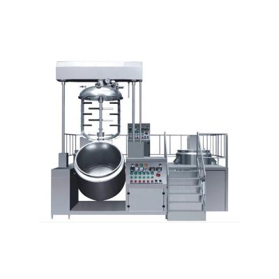 China High Efficiency Automatic Vacuum Outlet Emulsifying Plant Mixer With Low Price for sale